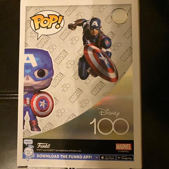 Funko Pop! Marvel - Captain America #1268 MARVEL Funko Exclusive - Picture 4 of 4
